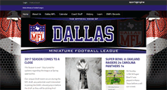 Desktop Screenshot of dallasmfl.com