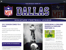 Tablet Screenshot of dallasmfl.com